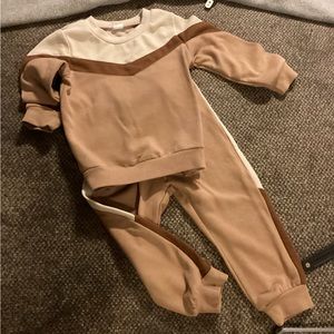 Toddler boy sweat set